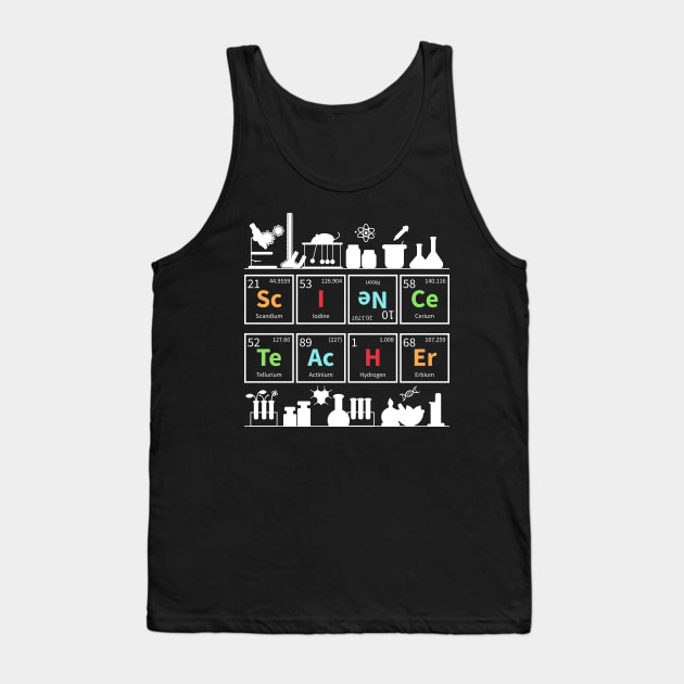 Science Teacher Scientist Tank Top by shirtsyoulike